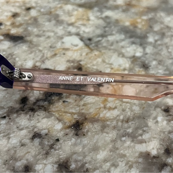 Elegant Purple Women's Glasses - Picture 5 of 6